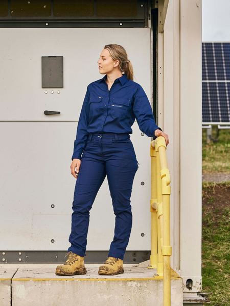 Bisley Womens X Airflow™ Stretch Ripstop Shirt (BL6490)