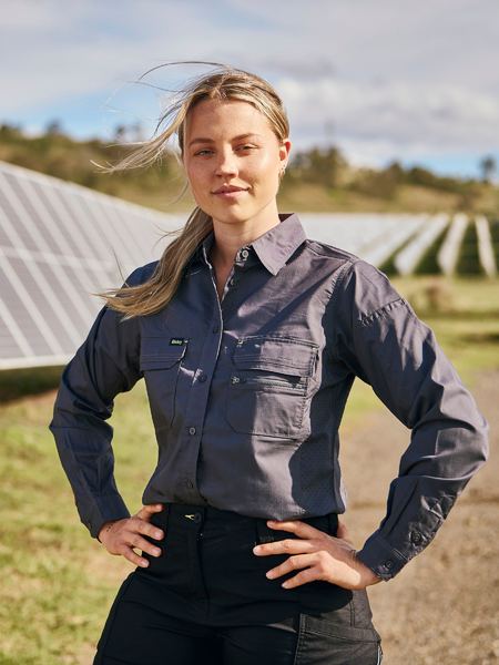 Bisley Womens X Airflow™ Stretch Ripstop Shirt (BL6490)