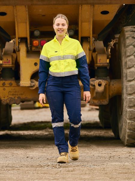 Bisley Womens X Airflow™ Taped Stretch Ripstop Vented Cargo Pant (BPCL6150T)