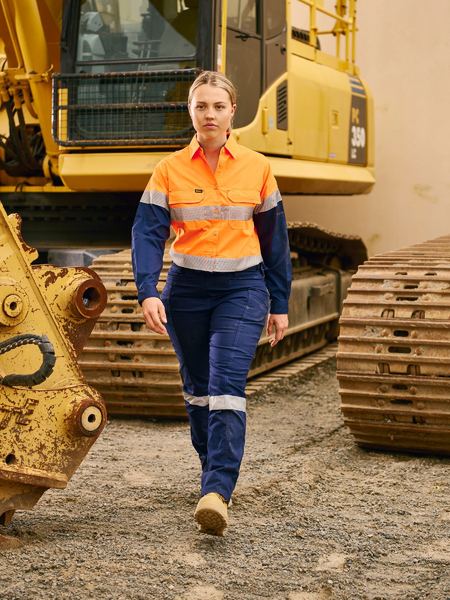 Bisley Womens X Airflow™ Taped Stretch Ripstop Vented Cargo Pant (BPCL6150T)