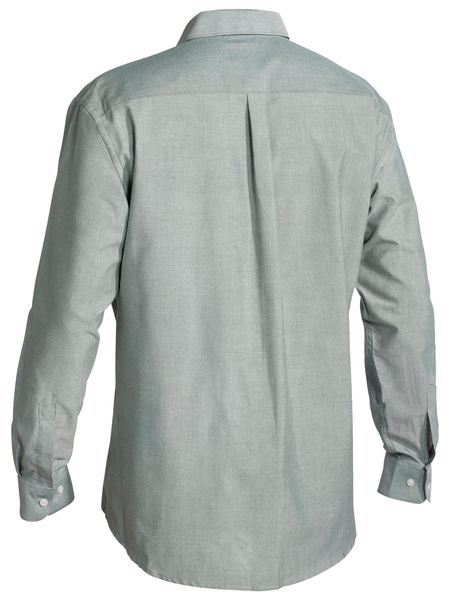 Bisley Oxford Shirt - Long Sleeve - Green (BS6030) - Trade Wear