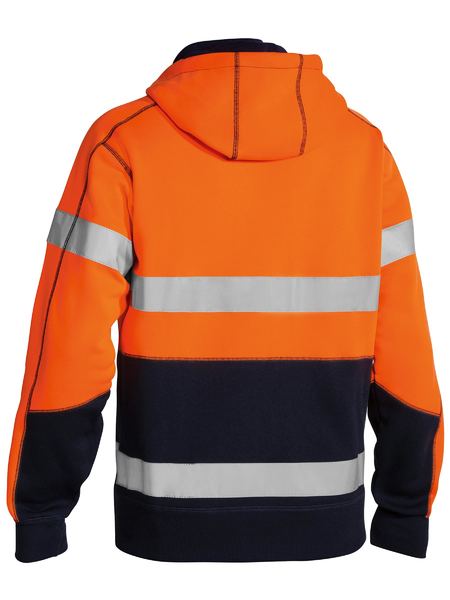 Bisley Taped Hi Vis Fleece Hoodie With Sherpa Lining (BK6988T)