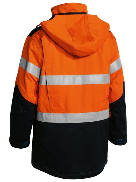 Bisley Taped Two Tone Hi Vis FR Jacket (BJ8100T)