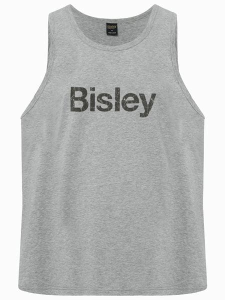 Bisley Cotton Logo Singlet - Pack of 2pcs (BKS063)