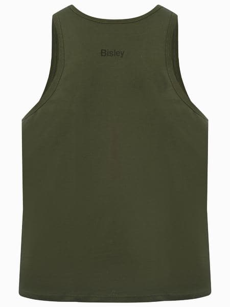 Bisley Cotton Logo Singlet - Pack of 2pcs (BKS063)