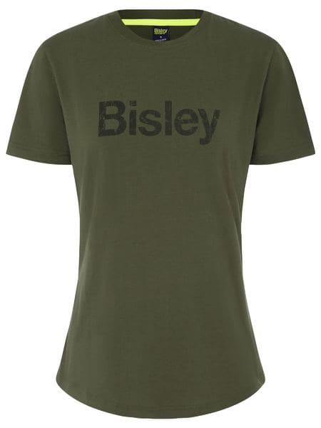 Bisley Women's Cotton Logo Tee (BKTL064)