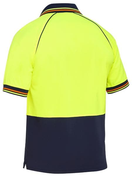 Bisley Two Tone Hi Vis Short Sleeve Polo Shirt (BK1440)
