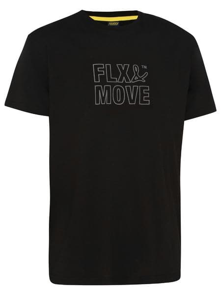 Bisley Flex & Move™ Cotton Outline Print Tee (BKT085)