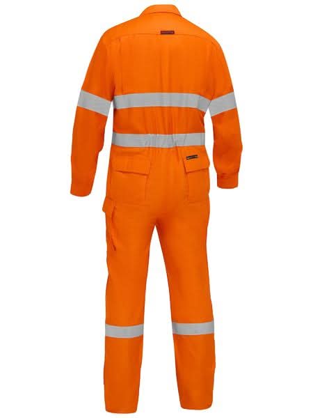 Bisley Apex 160/185 Taped Hi Vis FR Zip Front Coverall (BC8475T)