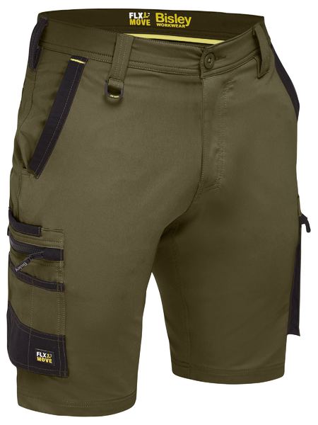 Flex & Move™ 4-Way Stretch Zip Cargo Short (BSHC1332)
