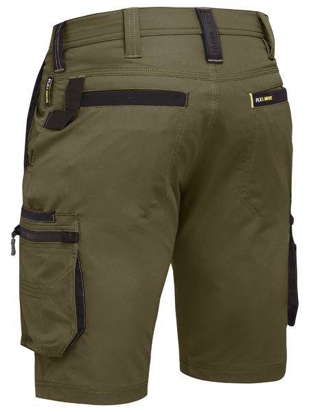 Flex & Move™ 4-Way Stretch Zip Cargo Short (BSHC1332)