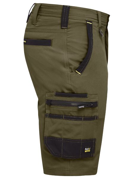 Flex & Move™ 4-Way Stretch Zip Cargo Short (BSHC1332)