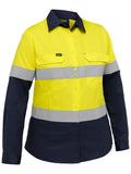 Bisley Industrial Women's Taped Hi Vis Cool Lightweight Vented Shirt (BL6390T) - Trade Wear
