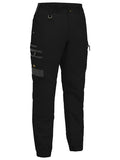 Bisley Flx & Move™ Elastic Waist Cargo Cuffed Pants (BPC6237) - Trade Wear
