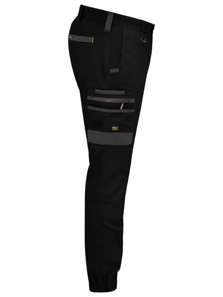 Bisley Flx & Move™ Elastic Waist Cargo Cuffed Pants (BPC6237) - Trade Wear