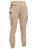 Bisley Womens Flx & Move™ Elastic Waist Cargo Cuffed Pants (BPCL6237) - Trade Wear