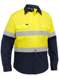 Bisley Industrial Taped Hi Vis Cool Lighweight Vented Shirt (BS6390T) - Trade Wear