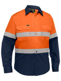 Bisley Industrial Taped Hi Vis Cool Lighweight Vented Shirt (BS6390T) - Trade Wear