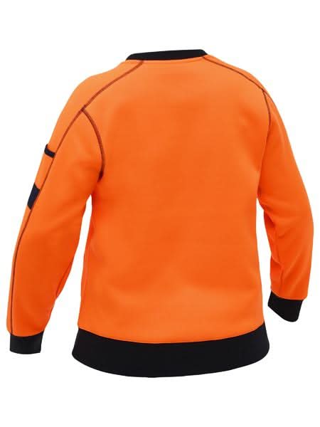 Bisley Womens Work Fleece Crew Neck Jumper (BKL6722)