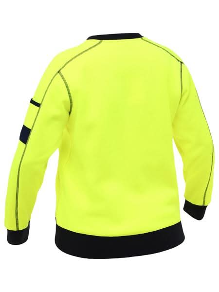 Bisley Womens Work Fleece Crew Neck Jumper (BKL6722)