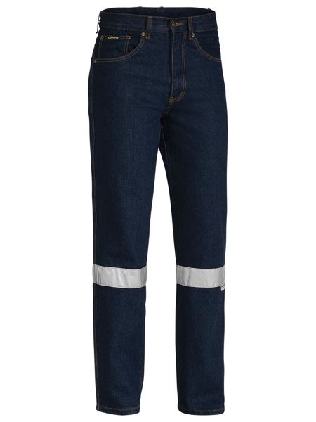 Bisley Rough Rider Jeans 3M Reflective Tape - Blue (BP6050T)