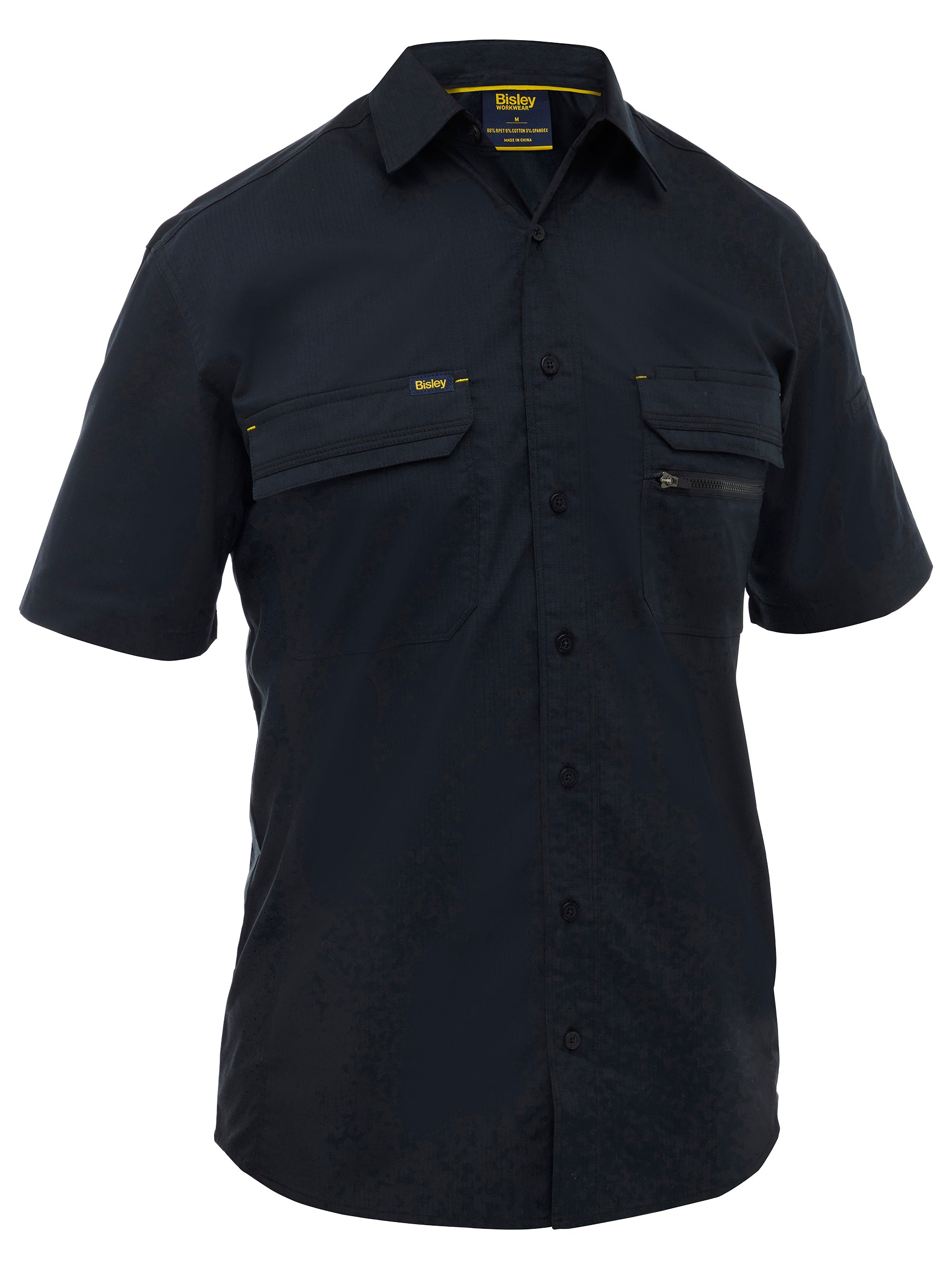 Bisley Mens X Airflow™ Stretch Ripstop Shirt (BS1490)