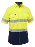 Bisley X Airflow™ Hi Vis Taped Stretch Ripstop Shirt (BS1491T)