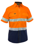 Bisley X Airflow™ Hi Vis Taped Stretch Ripstop Shirt (BS1491T)