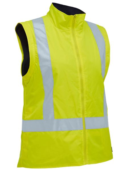 Bisley Womens Taped Hi Vis 5 in 1 Rain Jacket (BKL6975)