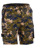 Bisley Flex & Move Stretch Canvas Camo Cargo Short - Army Digital (BSHC1337-PDAR)