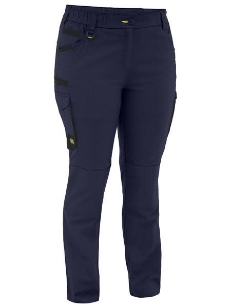 Bisley Womens Flex & Move™ Stretch Canvas Elastic Waist Cargo Pants (BPCL6338)