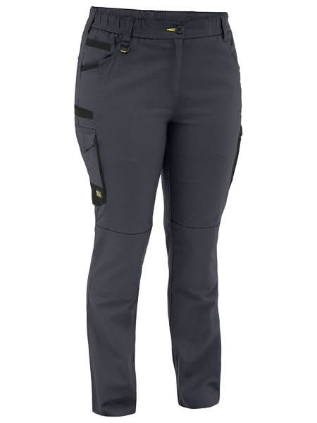 Bisley Womens Flex & Move™ Stretch Canvas Elastic Waist Cargo Pants (BPCL6338)