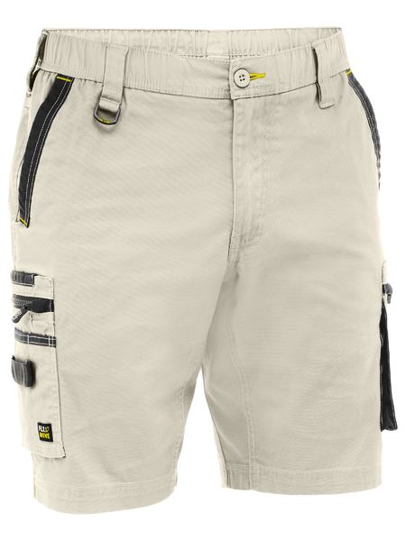 Bisley Flex & Move™ Elastic Waist Cargo Short (BSHC1338)