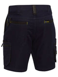 Bisley Flex & Move™ Stretch Denim Zip Cargo Shorts (BSHC1335)