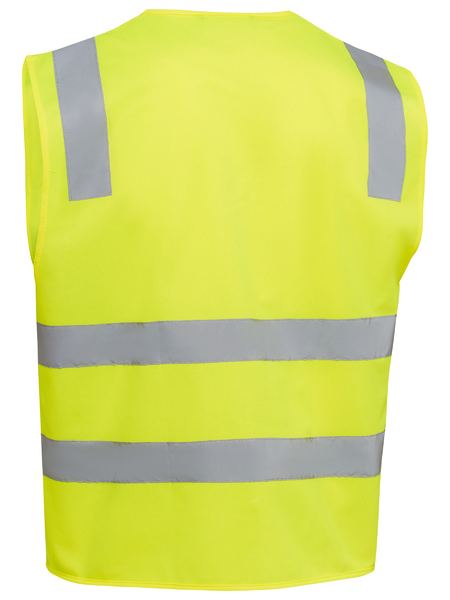 Bisley Taped Hi Vis Safety Zip Vest (BV0341T)