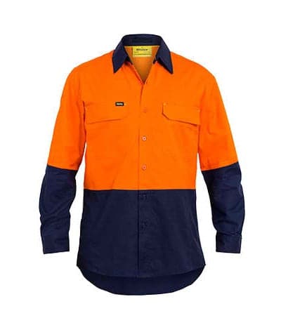 Bisley Hi Vis X Airflow™ Ripstop Shirt (BS6415) - Trade Wear