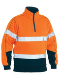 Bisley Bisley Taped Hi Vis Fleece Pullover (BK6989T) - Trade Wear