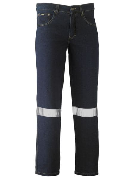Bisley Bisley 3M Taped Rough Rider Stretch Denim Jeans (BP6712T) - Trade Wear