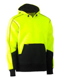 Bisley Bisley Hi Vis Two Tone Fleece Pullover Hoodie (BK6619) - Trade Wear