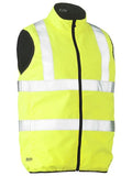 Bisley Bisley Taped Hi Vis Reversible Puffer Vest (BV0330HT) - Trade Wear
