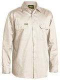 Bisley Bisley Cool Lightweight Drill Shirt  Long Sleeve (BS6893) - Trade Wear