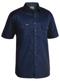 Bisley Bisley Cool Lightweight Drill Shirt Short Sleeve (BS1893) - Trade Wear
