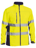 Bisley Bisley Soft Shell Jacket with 3M Reflective Tape (BJ6059T) - Trade Wear