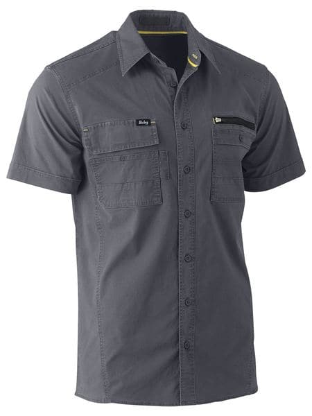 Bisley Bisley Flex & Move™ Utility Work Shirt - Short Sleeve (BS1144) - Trade Wear