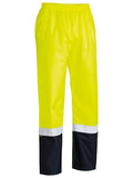 Bisley Taped Two Tone Hi Vis Shell Rain Pant (BP6965T) - Trade Wear