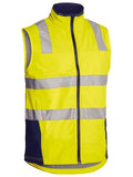 Bisley Taped Hi Vis Soft Shell Vest (BV0348T) - Trade Wear