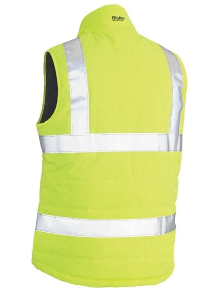 Bisley Bisley Taped Hi Vis Puffer Vest (BV0329HT) - Trade Wear