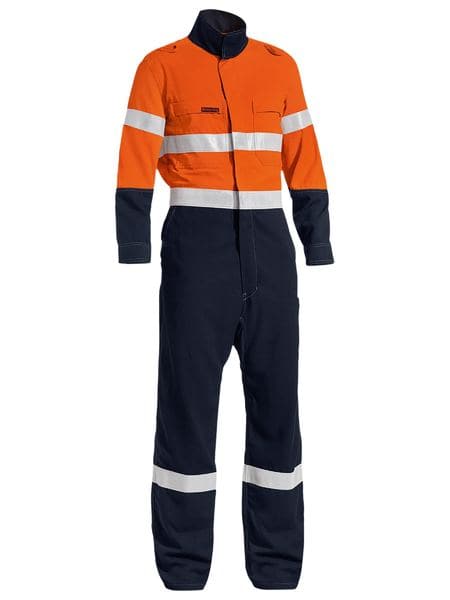 Bisley Taped Two Tone Hi Vis Lightweight Coverall (BC8177T) - Trade Wear