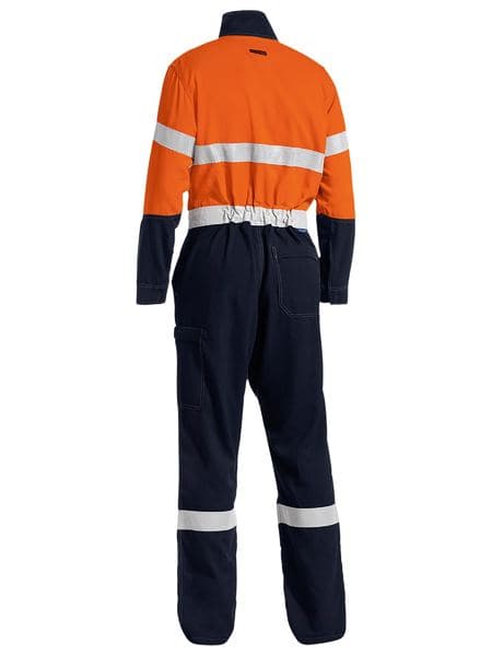 Bisley Taped Two Tone Hi Vis Lightweight Coverall (BC8177T) - Trade Wear