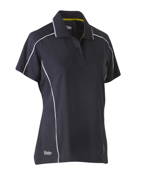 Bisley Women's Cool Mesh Polo Shirt Tradewear - Main Image